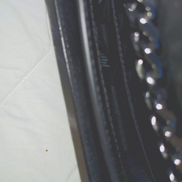 The Kooples Emily Nano Chain Studded Leather Shoulder Bag - Picture 8 of 16